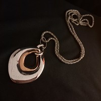 Silver-plated pendant with a 5 cm chain