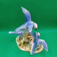 Retro porcelán madarak