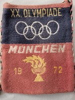 Müncheni olimpián résztvevő sportolók bevonul