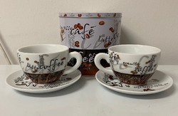 Cappuccino set (for 2)