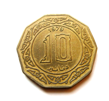 Algeria - 10 dinars, 1979 - circulation coin