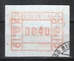 Svájc 1802 Mi Automata  3 ya vI -40 cent      3,00 Euró