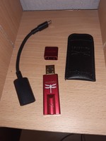 Audioquest Dragonfly Red USB DAC + Dragontail átalakító kábel