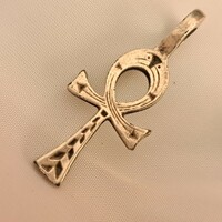Silver-plated pendant 3 cm