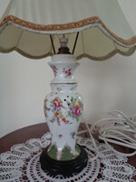 Antique porcelain table lamp