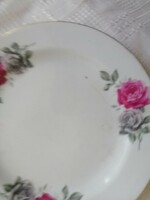 The pink plate is beautiful