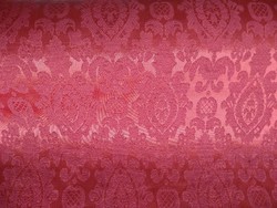 Bordó barokk mintás, brokát sötétítő függöny anyag, méterárú 150 cm sz, gyönyörű textil, 1990 Ft 1 m