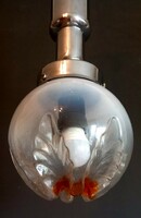 Vintage Mazzega design króm mennyezeti lámpa ALKUDHATÓ
