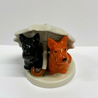 Német porcelán esernyős kutyusok