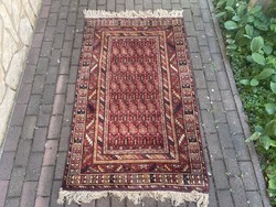 Hand-knotted Persian wool rug 170 x 105cm