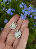 Opal gold earrings 14 k