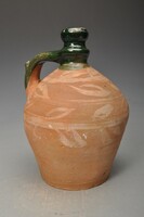 Csákvár water jug, linen jug, 27 cm.