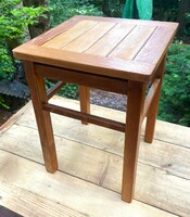 Old hardwood hokedli, seat, stool