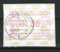 Svájc 1809 Mi Automata  5 ud  -130 cent      1,50 Euró