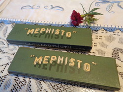 Régi csehszlovák , Mephisto  HARDMUTH  , 4H , ceruzák ( 2 x 12 db ) a 60 as évekből