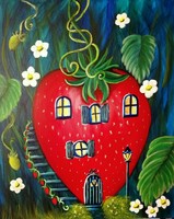 Acrylic painting is your own creation, 46x38cm, it can be a decoration for a dining room, kitchen or even a children's room!