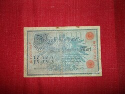 In 1908, there were 100 German marks in circulation