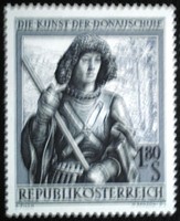 A1182 / Austria 1965 the art of the Danube stamp postal clerk