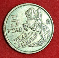 Spain 5 pesetas (412)