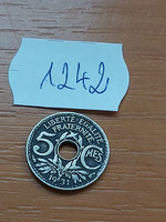 France 5 centimeter 1931 copper-nickel 1242