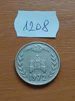 Algeria 1 dinar 1972 f.A.O. Land reform, tractor copper-nickel 1208