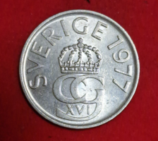 1977.  Svédország korona (408)