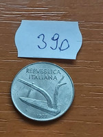 Italy 10 lira 1977 alu. 390 ears of corn