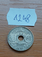 France 10 centimeter 1935 copper-nickel 1248