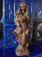 A large wooden Madonna statue! 8.