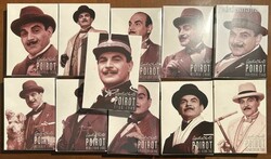 Poirot (Agatha Christie) 01-11. évad (43 DVD) új