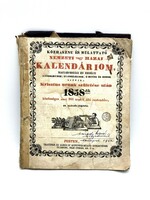 1858, Közhasznú és mulattató nemzeti vagy hazai kalendáriom. Magyarország és Erdély, fametszetekkel