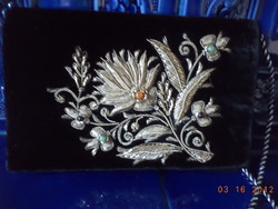 Wonderfully Embroidered Velour Theatrical Bag! 8.