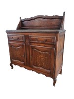 Neobaroque chest of drawers with platform