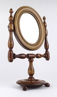 1R397 antique tilting shaving vanity mirror 31 cm