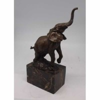 Elefánt bronz szobor (795)