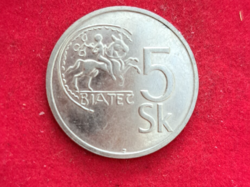 1993. 5 korona Csehszlovákia (432)