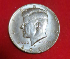 2021. Kennedy fél dollár USA  (2158)
