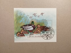 Hungary - block of ducks 1988