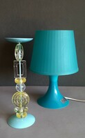 Ikonikus vintage IKEA lámpa + design  üveg gyertyatartó ALKUDHATÓ