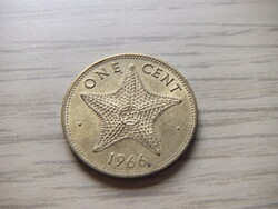 1  Cent  1966  Bahama - Szigetek