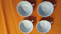 Herend tertia white (unpainted) tea cup