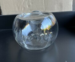 Old store glass candy holder with Dreher inscription.
