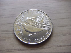 100 Lira 1974 Vatican