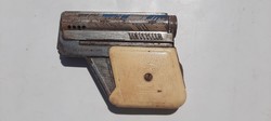 Retro osztrák IMCO 6900 Gunlite pisztoly öngyújtó