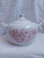 Lowland porcelain soup bowl with a rare pattern