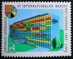 A1747 / Austria 1983 international professional competition stamp postal clerk