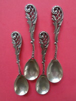 Ca1870 silver ice cream - pudding spoon
