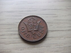 1 Cent 1973 Barbadian