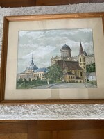 Esztergom /Bazilika / Akvarell