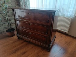 Neo-baroque 3-drawer chest of drawers, in room-ready condition